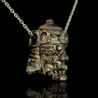 Conversion Glass War Helm #3 Pendant