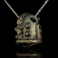 Conversion Glass War Helm #6 Pendant