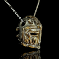 Conversion Glass War Helm #6 Pendant