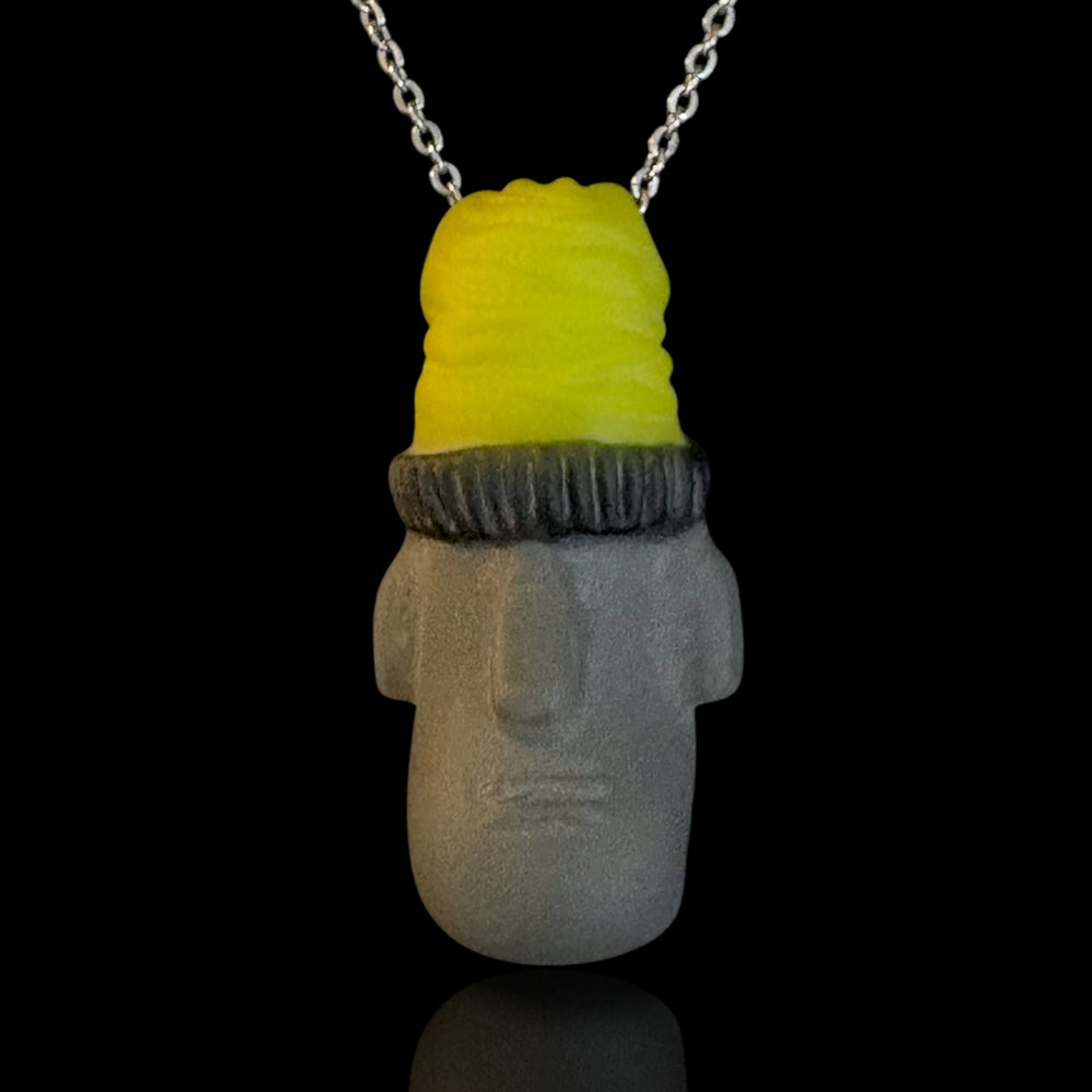 Matt Vision x MJ Meltz Sleeper Moai Pendant