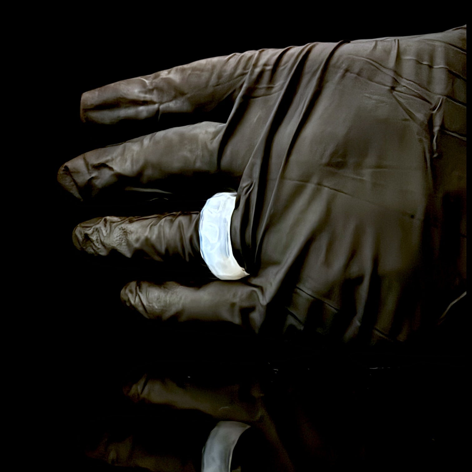 Chaka “Ice Cave” Wedding Band (8.5)