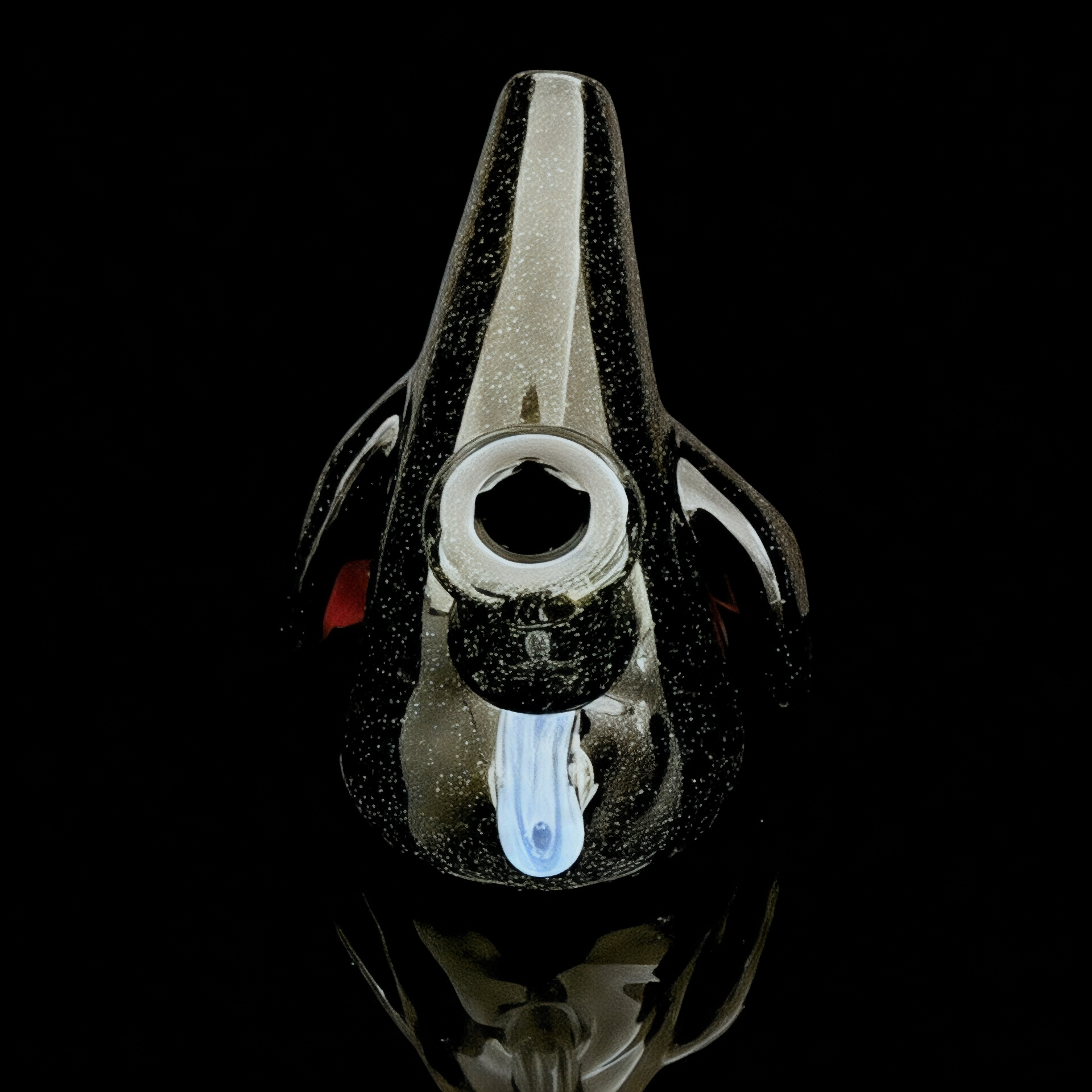 Chaka Glass Cropal Tuxedo Penguin
