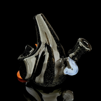 Chaka Glass Cropal Tuxedo Penguin