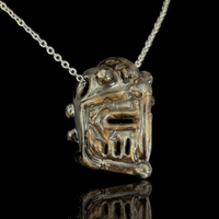 Conversion Glass War Helm #6 Pendant