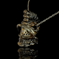 Conversion Glass War Helm #4 Pendant