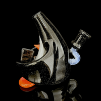 Chaka Glass Cropal Tuxedo Penguin