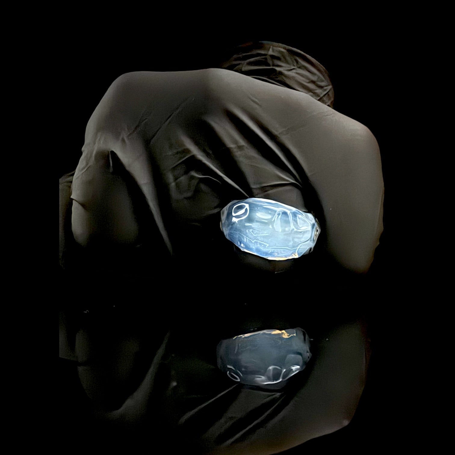 Chaka “Ice Cave” Signet Ring (8.5)