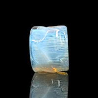 Chaka Glass "Snowdrift" Bead