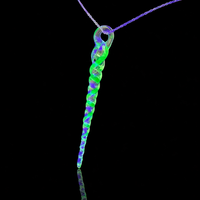Chaka Glass UV Icicle Ornament/Pendant