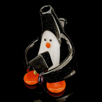 Chaka Glass Cropal Tuxedo Penguin