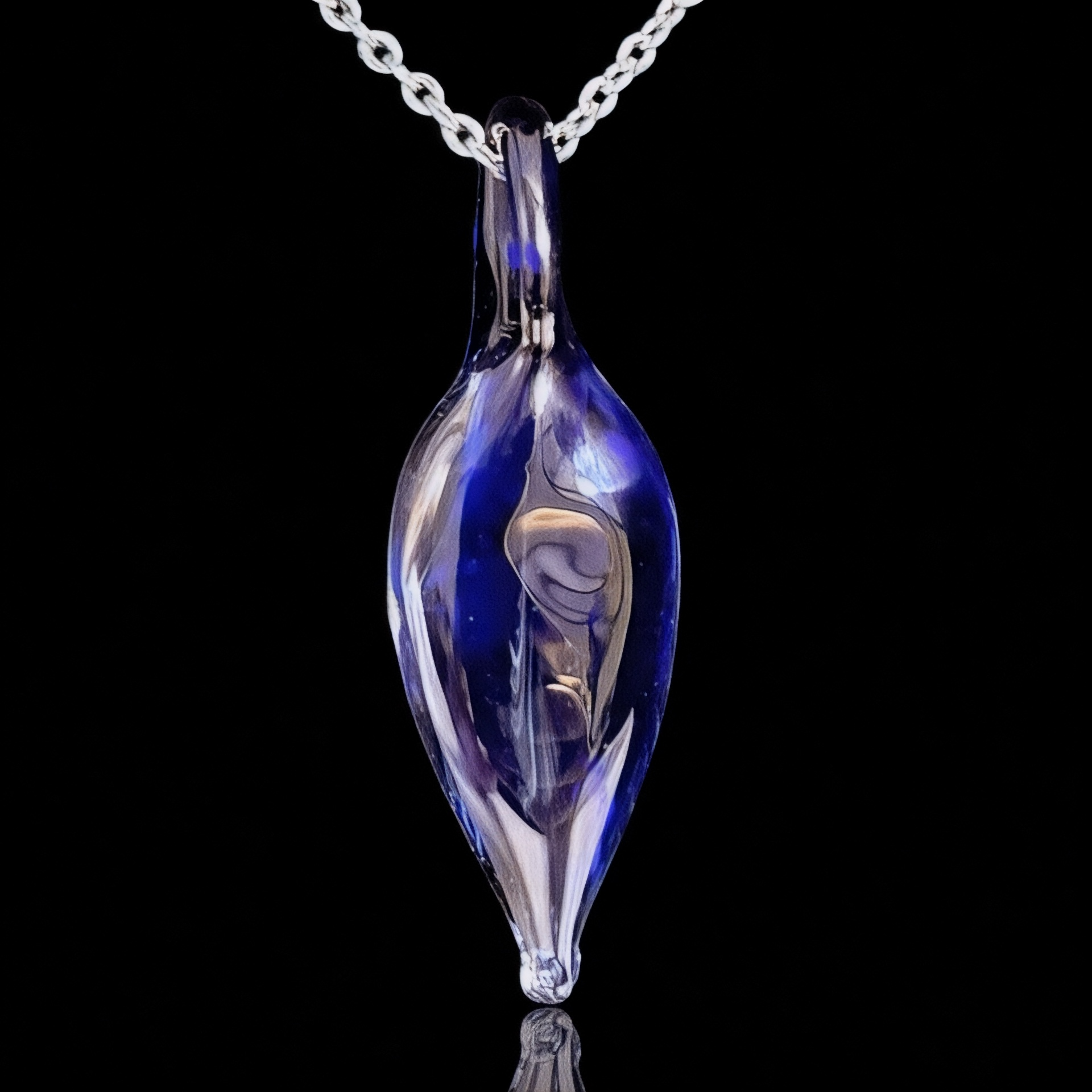 Chaka Glass Jellyfish Pendant