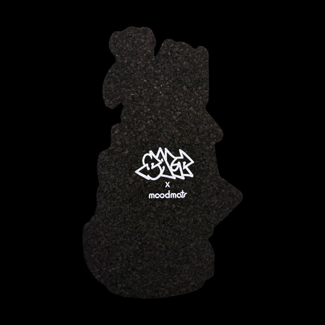 Salt Glass Signed Moodmat