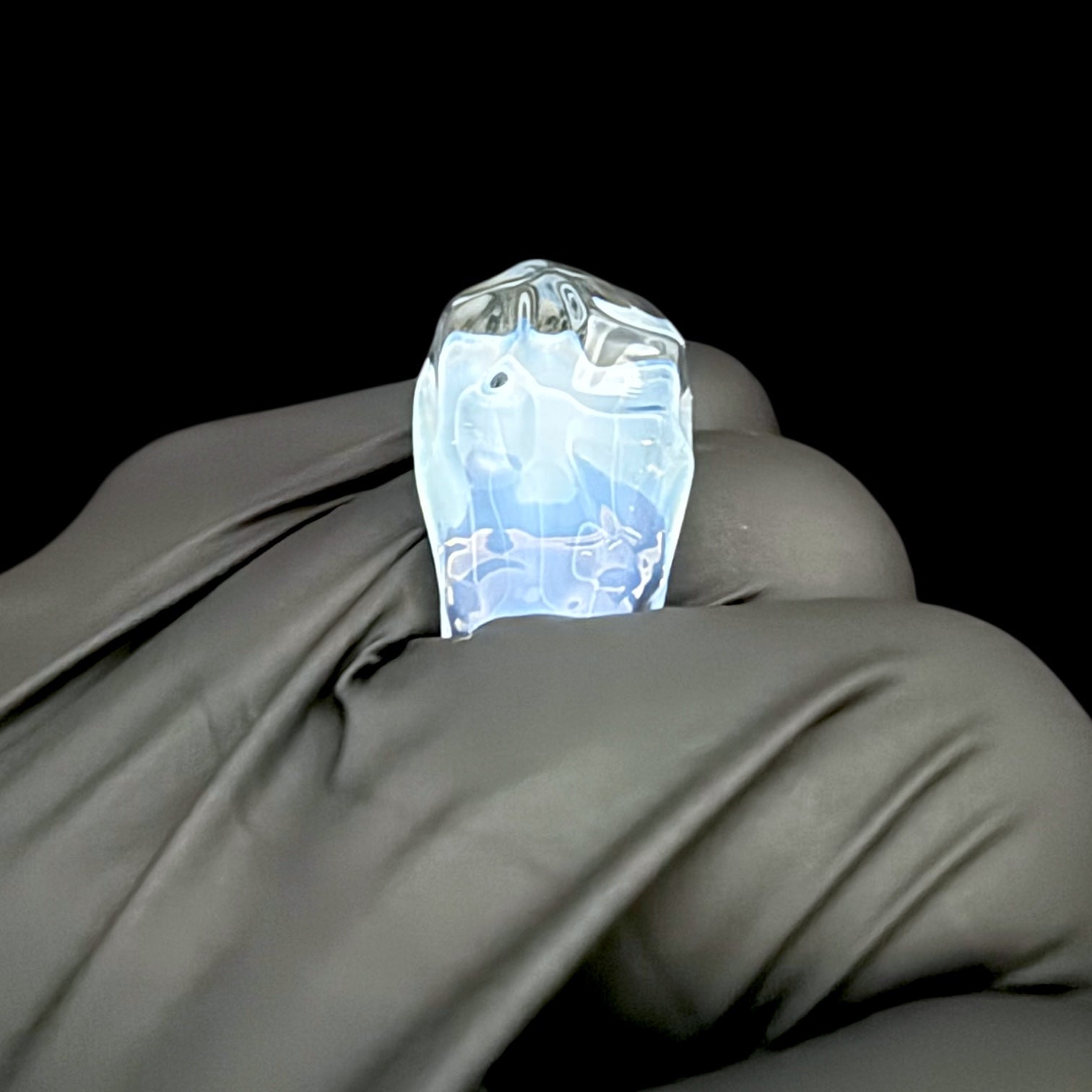 Chaka “Ice Cave” Signet Ring (8.5)