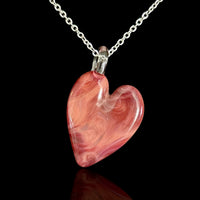 Finer Glass Art “Heart” Pendant