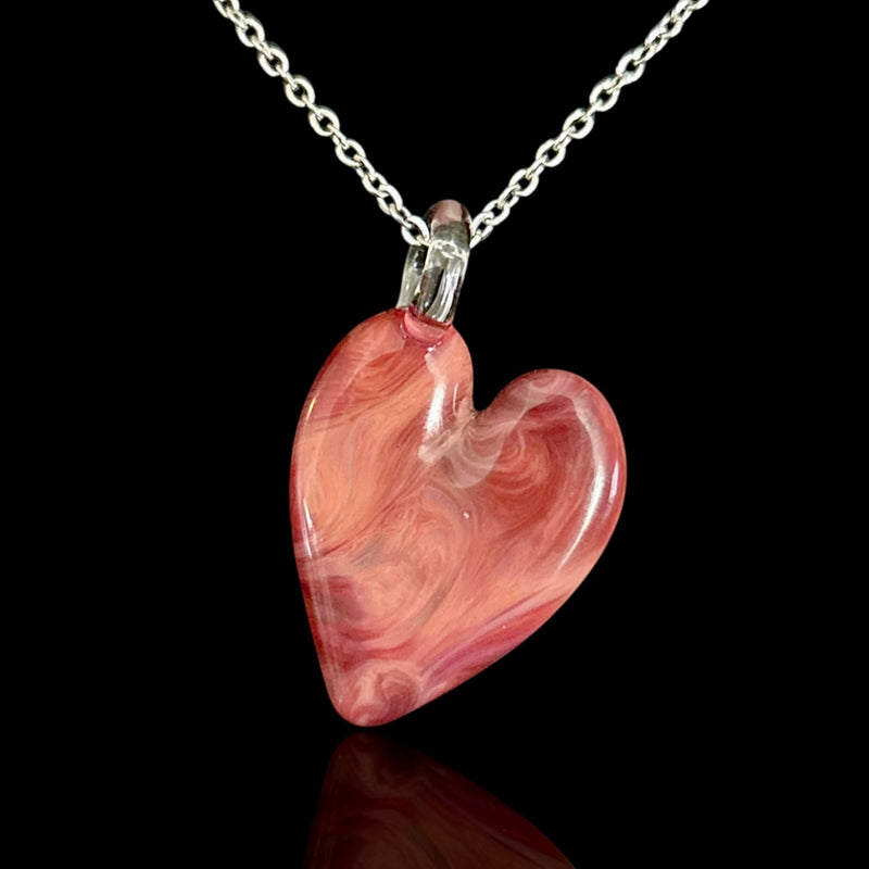 Finer Glass Art “Heart” Pendant