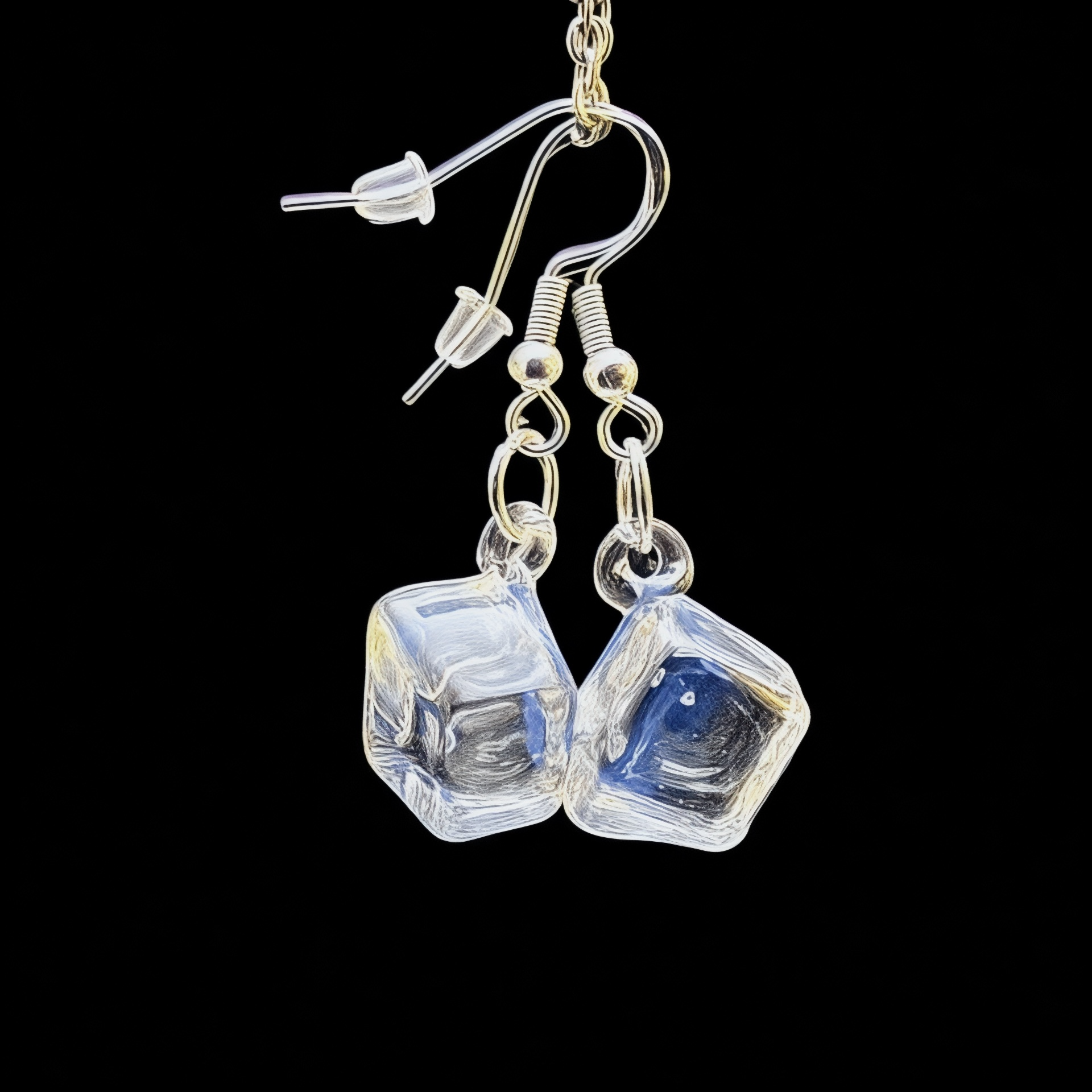Chaka Ice Cube Earings
