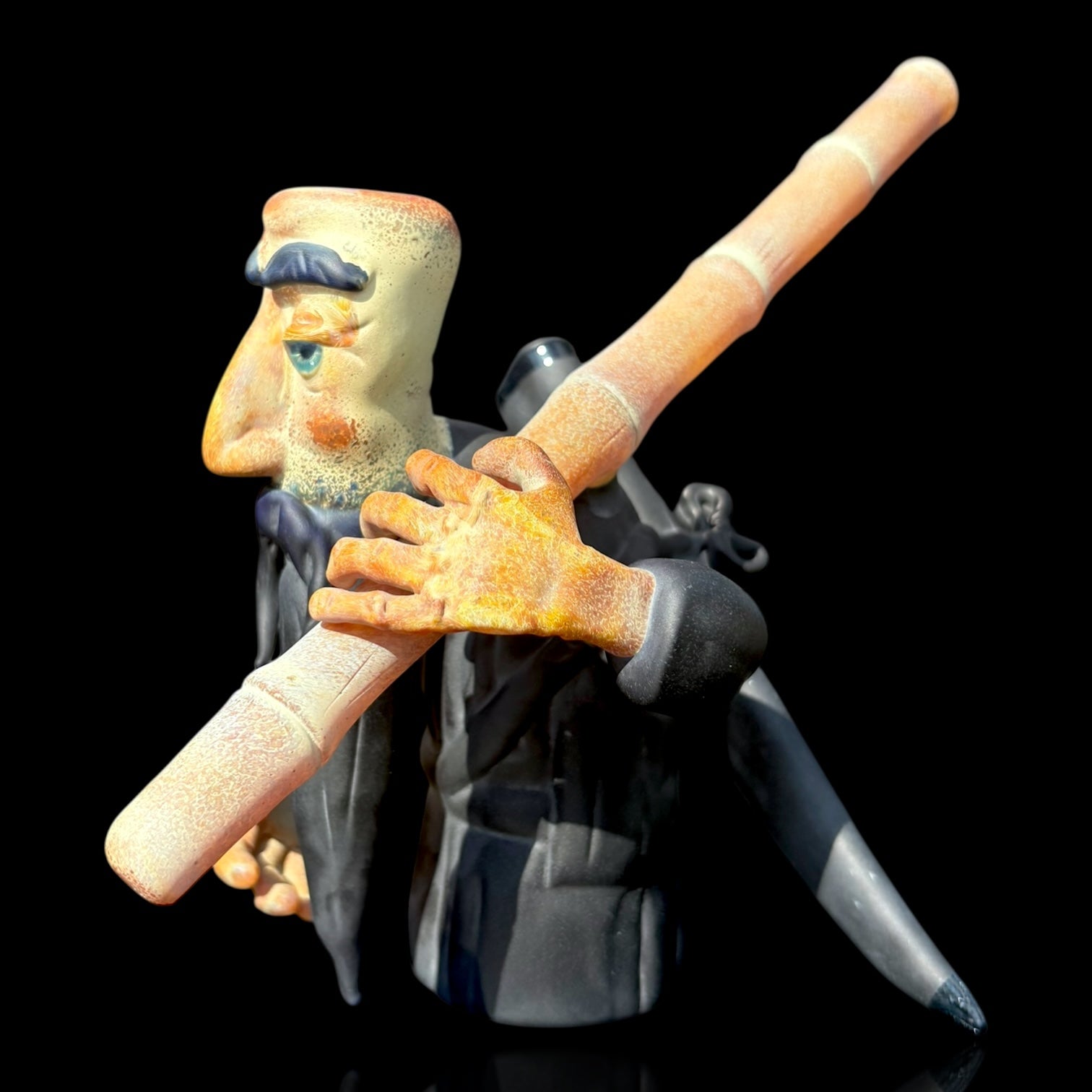 Good Wolf Glass Ninja Warrior