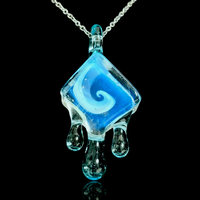Chaka Glass Ice Cube Pendant