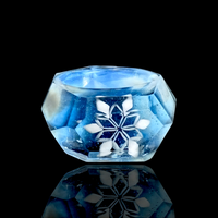 Chaka Glass Signet Ring (7.25)