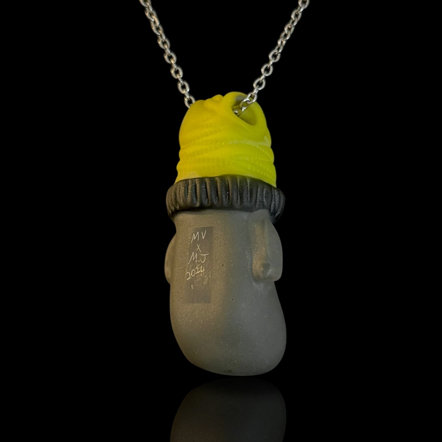 Matt Vision x MJ Meltz Sleeper Moai Pendant