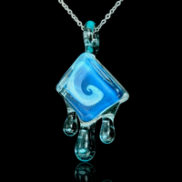 Chaka Glass Ice Cube Pendant