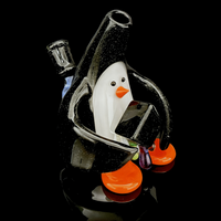 Chaka Glass Cropal Tuxedo Penguin