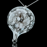Chaka Glass Blizzard Ball Ornament/Pendant