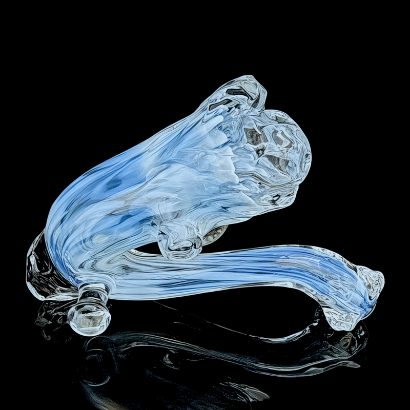 Chaka Glass "Snowdrift" Sherlock