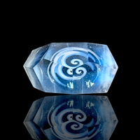 Chaka Glass Signet Ring (8.8)