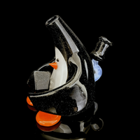 Chaka Glass Cropal Tuxedo Penguin