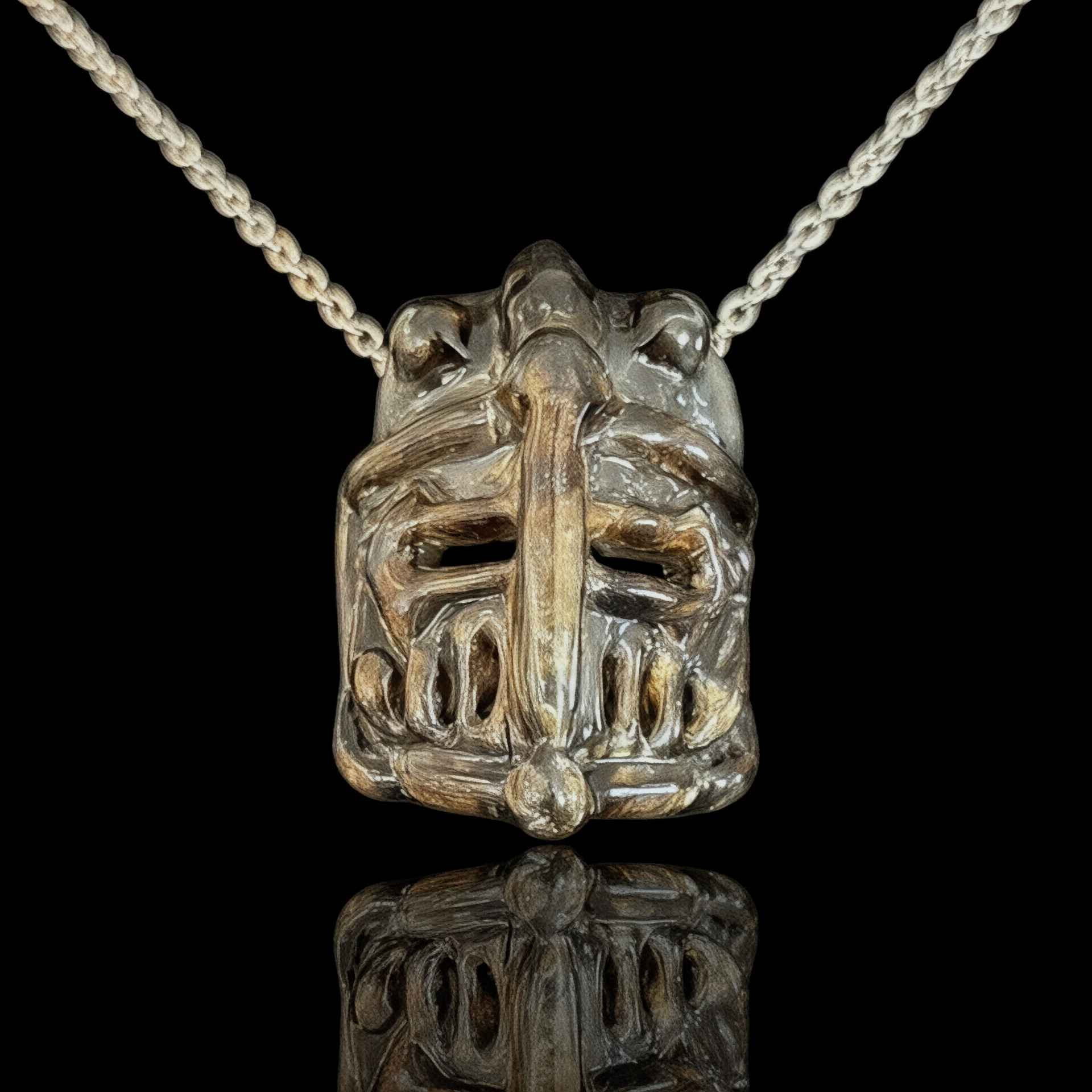 Conversion Glass War Helm #6 Pendant