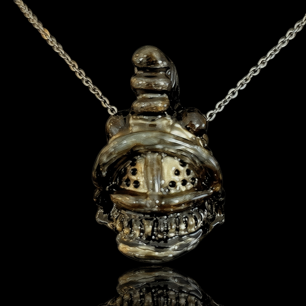 Conversion Glass War Helm #4 Pendant