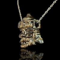 Conversion Glass War Helm #3 Pendant