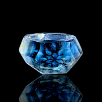 Chaka Glass Signet Ring (7.25)