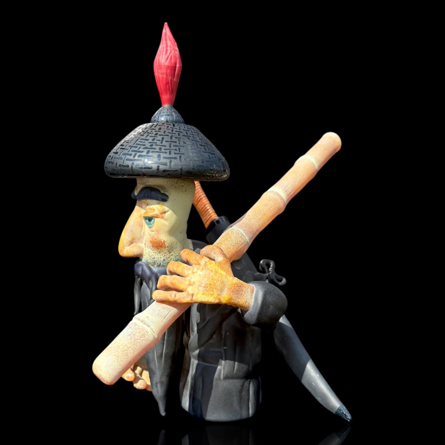 Good Wolf Glass Ninja Warrior