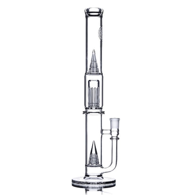 Cortex Glass "Iris X" Natural W/ Tree Perc & Milli