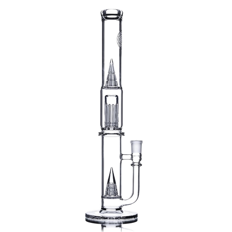 Cortex Glass "Iris X" Natural W/ Tree Perc & Milli