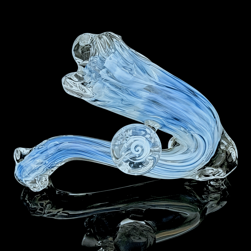 Chaka Glass "Snowdrift" Sherlock