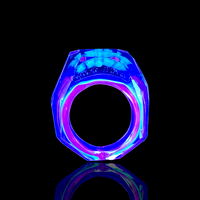 Chaka Glass Signet Ring (7.25)