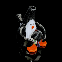 Chaka Glass Cropal Tuxedo Penguin