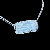 Chaka Glass "Snowdrift" Bead