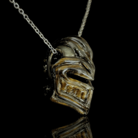 Conversion Glass War Helm #5 Pendant