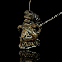 Conversion Glass War Helm #4 Pendant