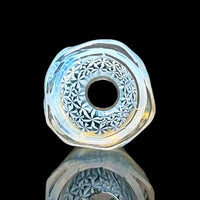 Chaka Glass "Snowdrift" Bead
