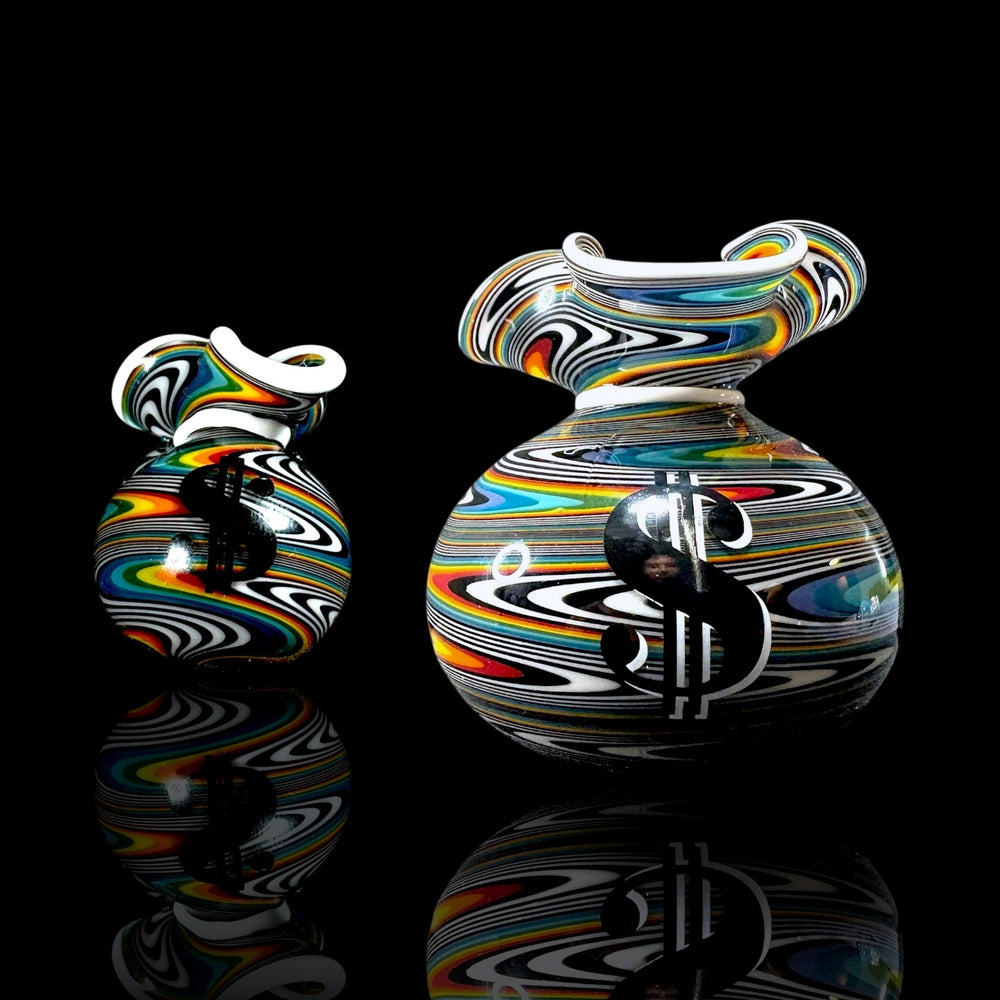 J.A.G Money Bag Pendant & Sculpture Set