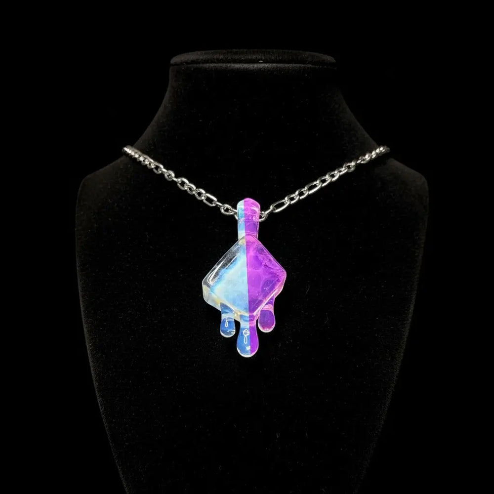 Chaka Glass Ice Cube Pendant