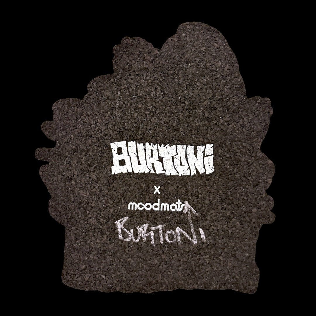 Burtoni Glass Signed Moodmat