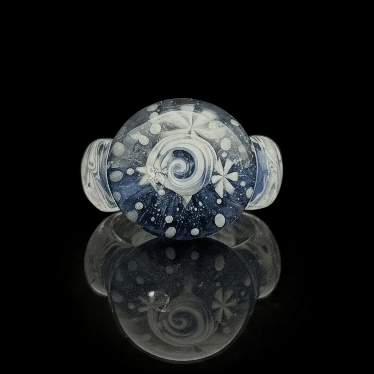 Chaka “Blizzard Tech” Signet Ring (6.5)