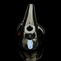 Chaka Glass Cropal Tuxedo Penguin