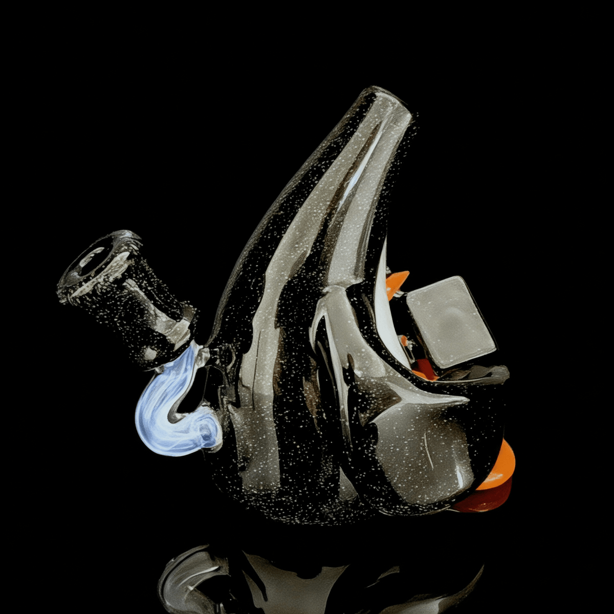 Chaka Glass Cropal Tuxedo Penguin